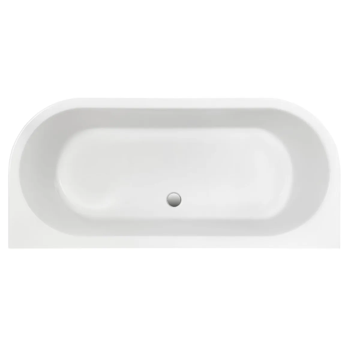 Ottofond Badewanne Modena XS 165 x 75 cm weiß