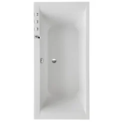 Ottofond Badewanne Rosa 180 x 80 cm weiß