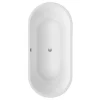 Ottofond Freistehende Badewanne Carney 190 x 89,5 cm weiß
