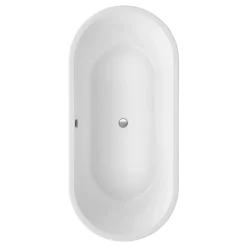 Ottofond Freistehende Badewanne Carney 190 x 89,5 cm weiß