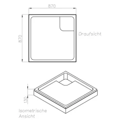 Ottofond Wannenträger zu Maui Q