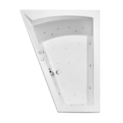 Ottofond Whirlpool-Komplettset Galia II Mod B 175 x 135 cm inkl Farblichtwechsler