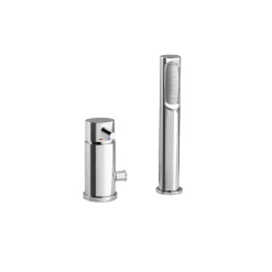 Ottofond Whirlpool-Komplettset Rosa 190 x 80 cm inklusive S2000 WE und Farblichtwechsler