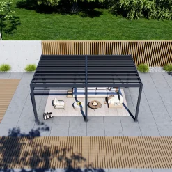 Paragon Outdoor Outdoor Pergola Grand Tuscan 1220 599,2x370x256cm Anthrazit