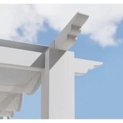 Paragon Outdoor Outdoor Pergola Florida 1111 350x350x235cm Weiß