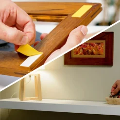 Pattex Doppelklebeband Kleben statt Bohren Klebe-Strips 10 Streifen je 20 x 40 mm