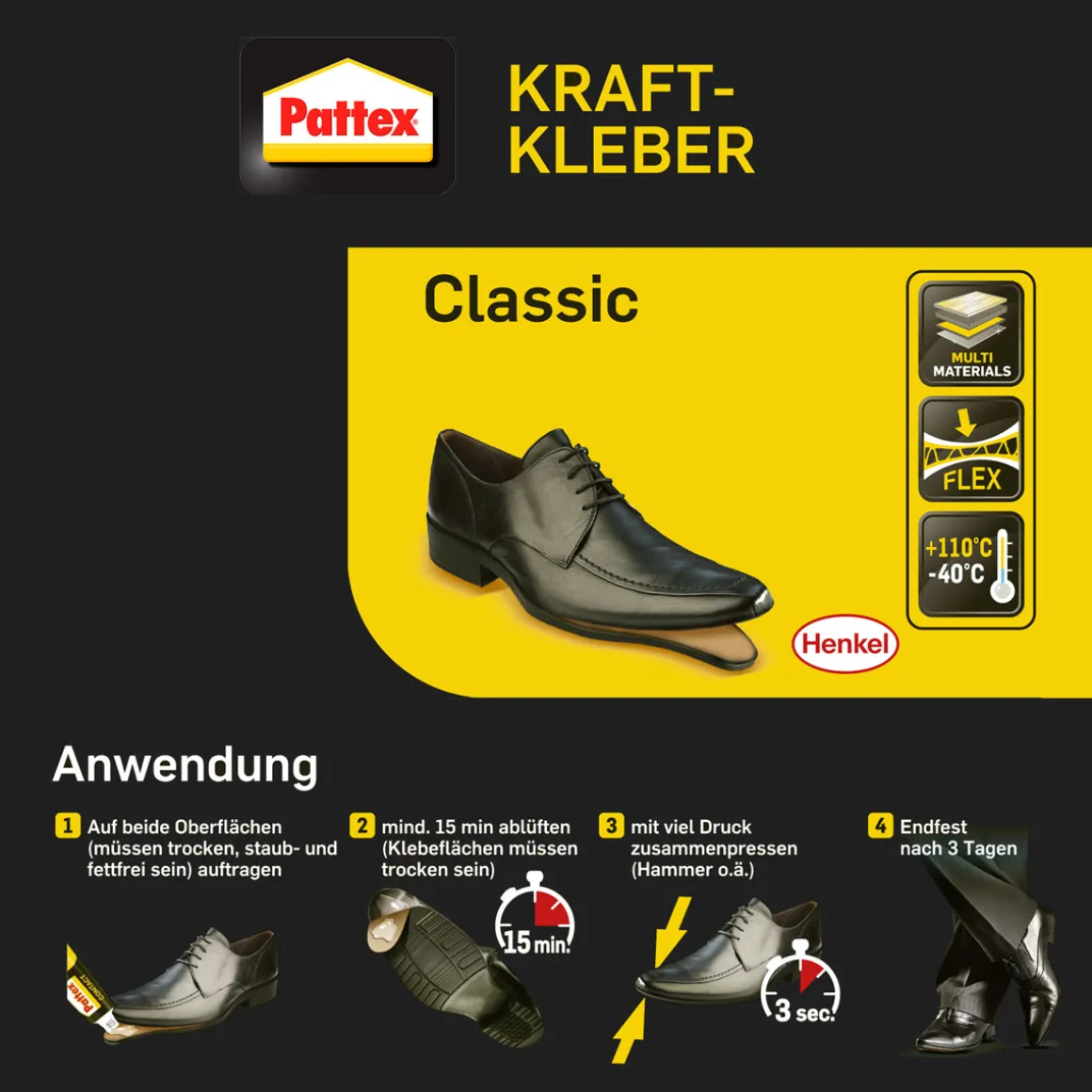 Pattex Kraftkleber Kraftkleber Classic 125 g