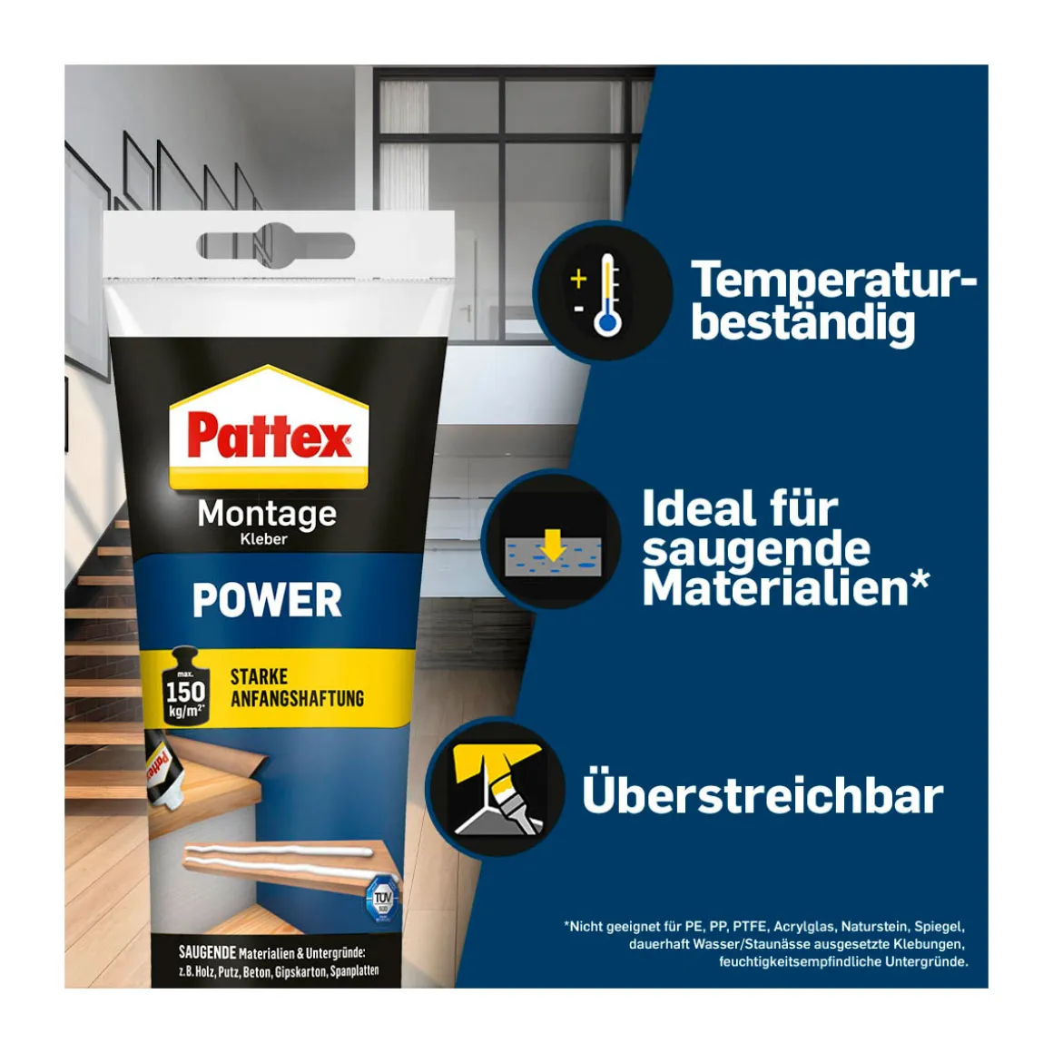 Pattex Montagekleber Power 250 g