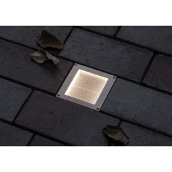 Paulmann Outdoor Solar BodenEBL Aron IP67 3000K Metall Bewegungsmelder 5 40lm 10*10cm
