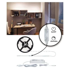 Paulmann Power Strip Set SimpLED 50 Watt 5 m neutralweiß beschichtet