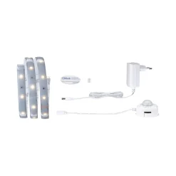 Paulmann Strip Set Night Comfort MaxLED 250 für Einzelbett 1 m 4 Watt silber