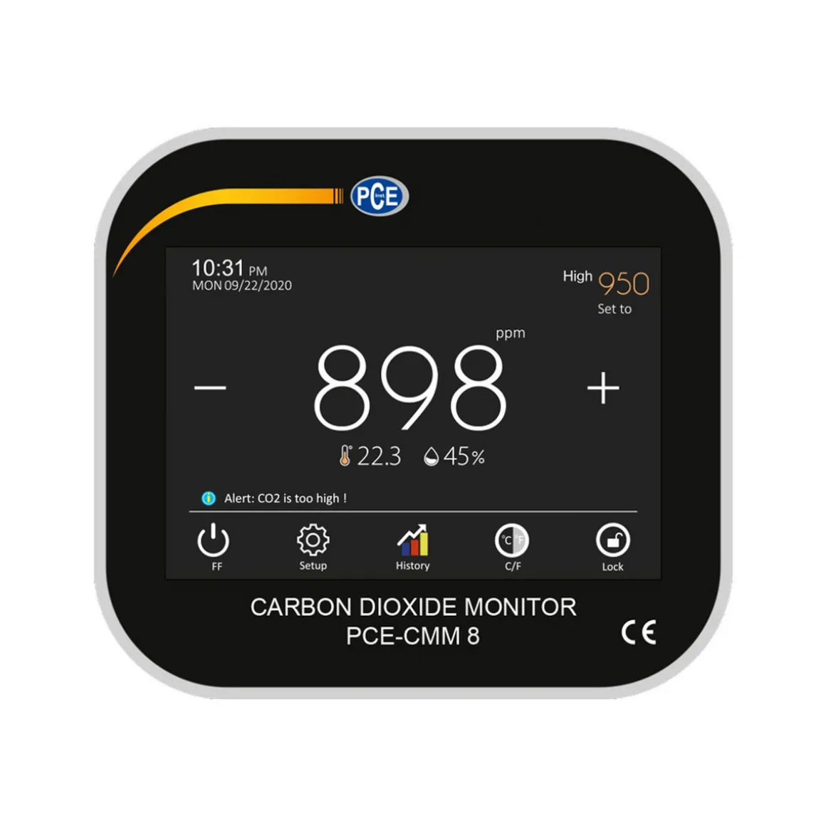PCE Instruments CO2-Messgerät „PCE-CMM 8“