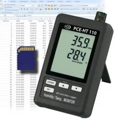 PCE Instruments Hygrometer „PCE-HT110“, für Temperatur und Feuchte