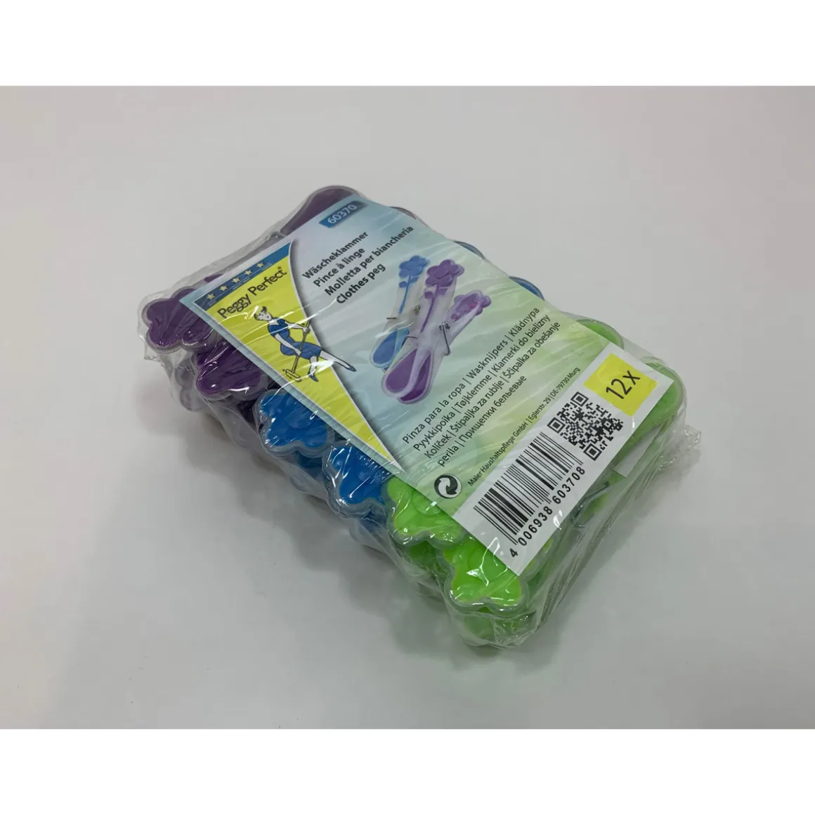 Peggy-Perfect Wäscheklammer Sunflower gummiert