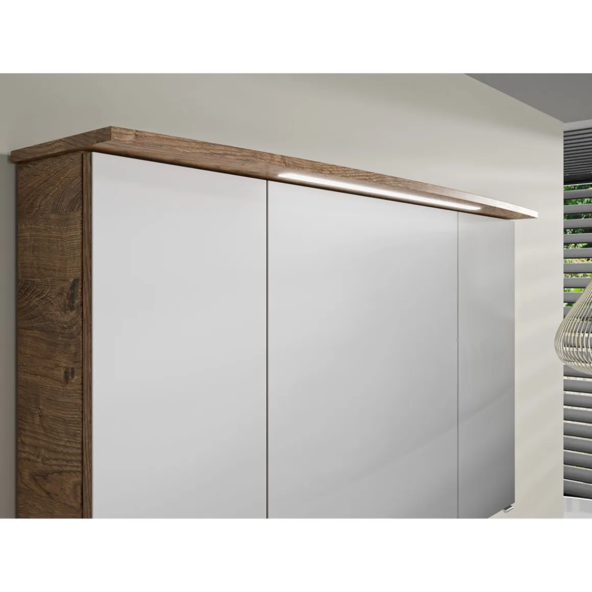 Pelipal Kranzbeleuchtung Asti braun 142 x 1,6 x 26,5 cm