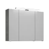 Pelipal LED-Spiegelschrank Trentino inkl Leuchtmittel grau 90 x 70 x 20 cm