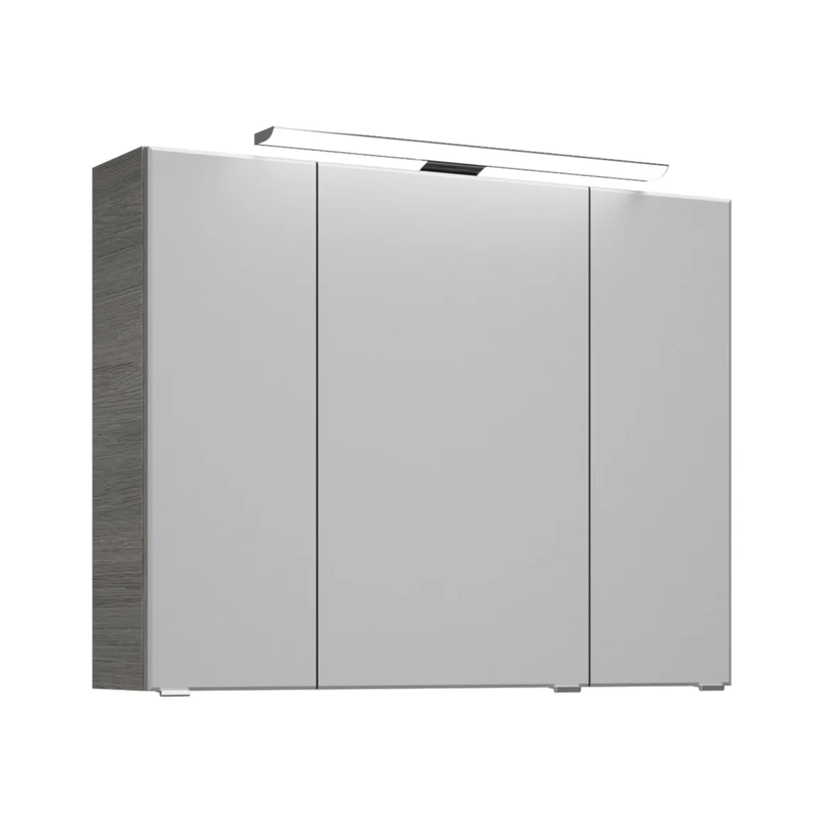 Pelipal LED-Spiegelschrank Trentino inkl Leuchtmittel grau 90 x 70 x 20 cm