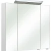 Pelipal LED-Spiegelschrank Oria II B800 weiß Glanz inkl Leuchtmittel