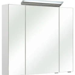 Pelipal LED-Spiegelschrank Oria II B800 weiß Glanz inkl Leuchtmittel