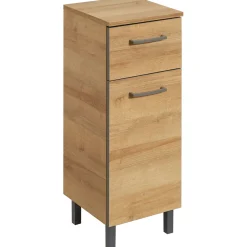 Pelipal UnterschrankRüdesheim 30 x 81 x 33 cm Riviera Eiche