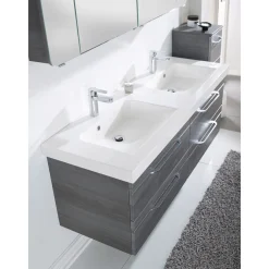 Pelipal Waschtischunterschrank Volterra grau Fokus 5015