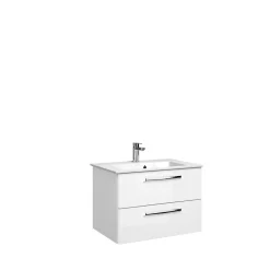 Pelipal Waschtischunterschrank Trentino weiß hochglanz