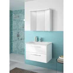 Pelipal Waschtischunterschrank Trentino weiß hochglanz