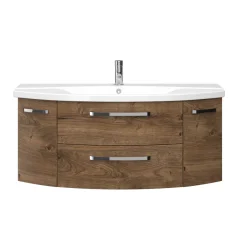 Pelipal Waschtischunterschrank Asti braun Fokus 4010 142 x 1,6 x 26,5 cm