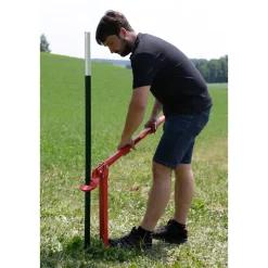 Pfahl-Zieher T-Post rot