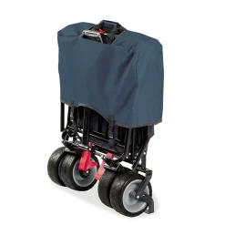 Pinolino Klappbollerwagen Paxi dlx Comfort mit Bremse, marineblau