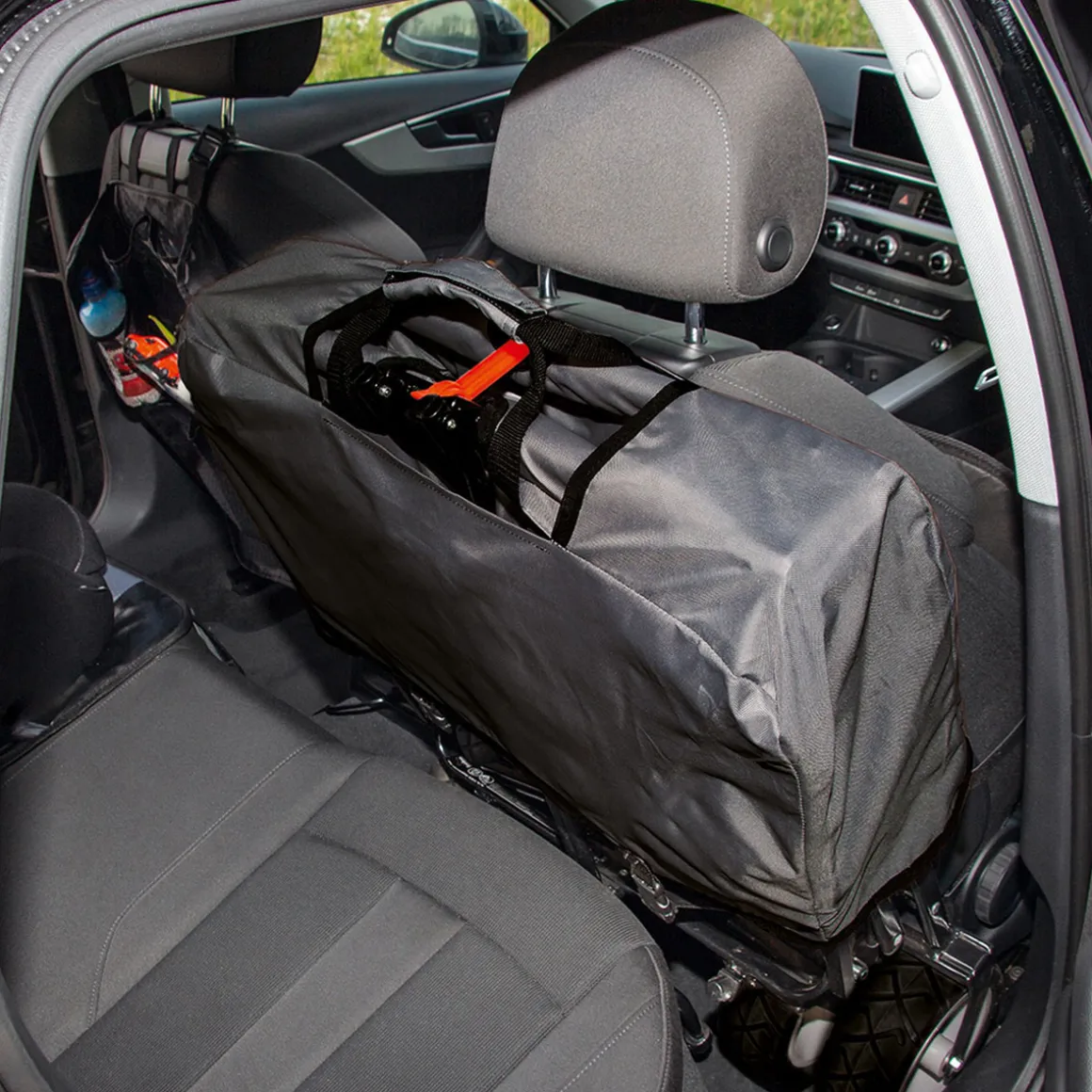 Pinolino Klappbollerwagen Paxi dlx Comfort mit Bremse, marineblau