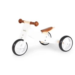 Pinolino Mini-Laufdreirad Charlie, weiß/natur