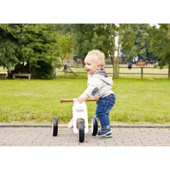 Pinolino Mini-Laufdreirad Charlie, weiß/natur