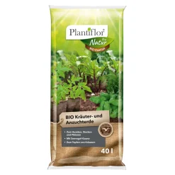 Plantiflor BIO Kräuter- und Anzuchterde 40 L