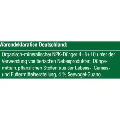 Plantiflor BIO Tomatendünger 750g