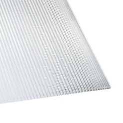 Polycarbonat-Hohlkammerplatte transparent 250 x 98 cm