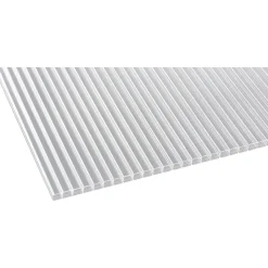 Polycarbonat-Hohlkammerplatte transparent 250 x 98 cm