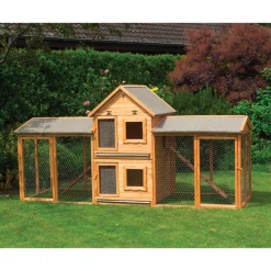 Promadino Kleintiervilla Maxi inkl Erweiterung und 2 Auslaufgehege