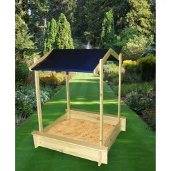 Promadino Sandkasten Peter mit Dach