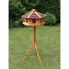 Promadino Vogelhaus Knusperhäuschen mit Fußkreuzständer