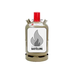Propangas-Eigentumsflasche Stahl 11 kg Füllung zzgl Pfand