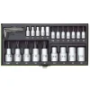 Proxxon Industrial Steckschlüssel-Satz TX 1/4 und 1/2 Zoll 24-teilig