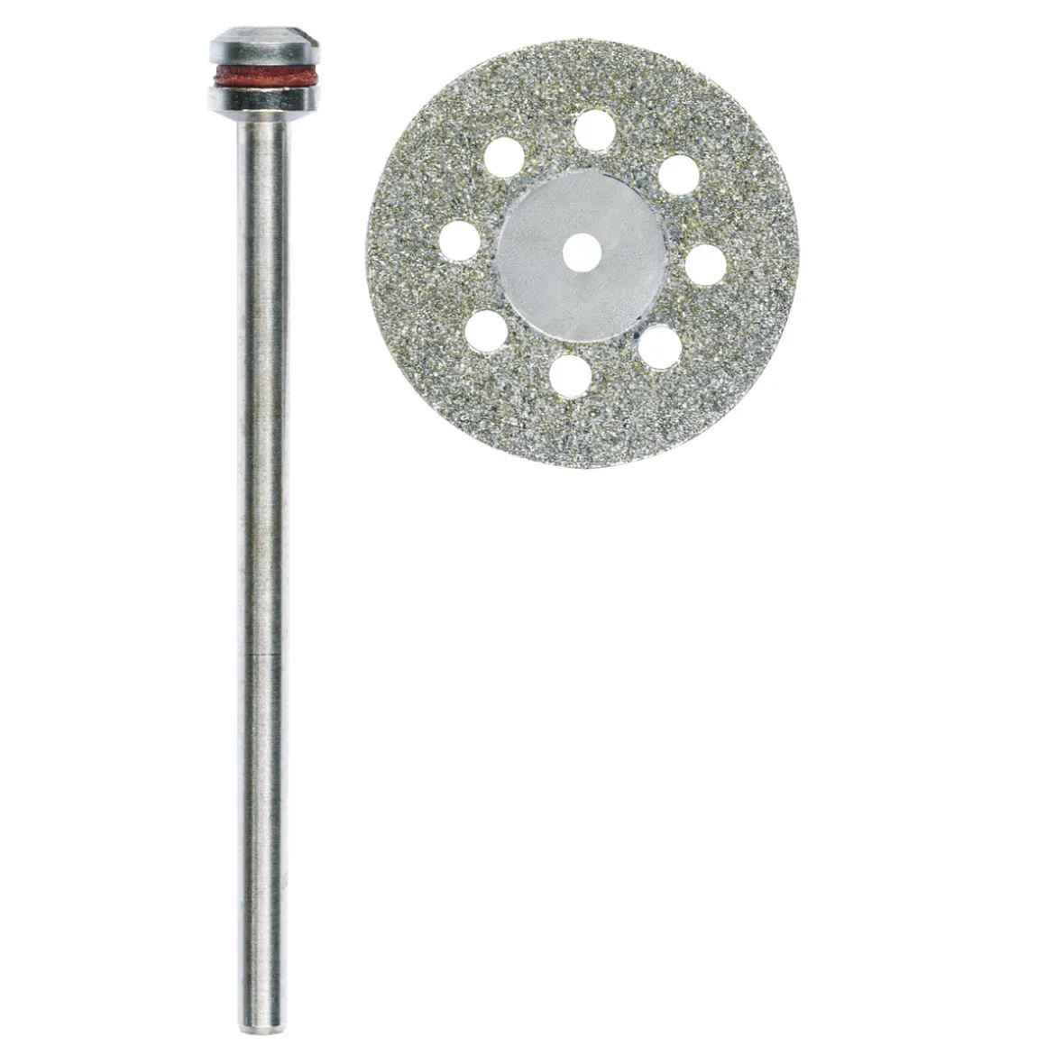 Proxxon Micromot Diamantierte Trennscheibe mit Kühllöchern Durchmesser 20 mm und 1 Träger