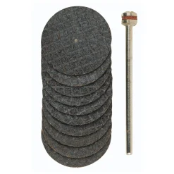 Proxxon Micromot Trennscheiben mit Gewebe Durchmesser 22 mm 10 Stück und 1 Träger
