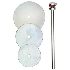 Proxxon Micromot Trennsägeblätter je 1 Stück 16 19 22 mm und 1 Träger