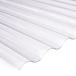 PVC Wellplatte Sinus transparent 120x80 cm