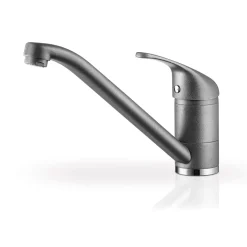 Pyramis Spültischarmatur „Modo“ Pyragranit iron grey schwenkbar