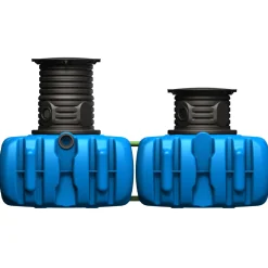 4rain Flachtank Flat XL-Paket 14000 Liter Haus-Premium