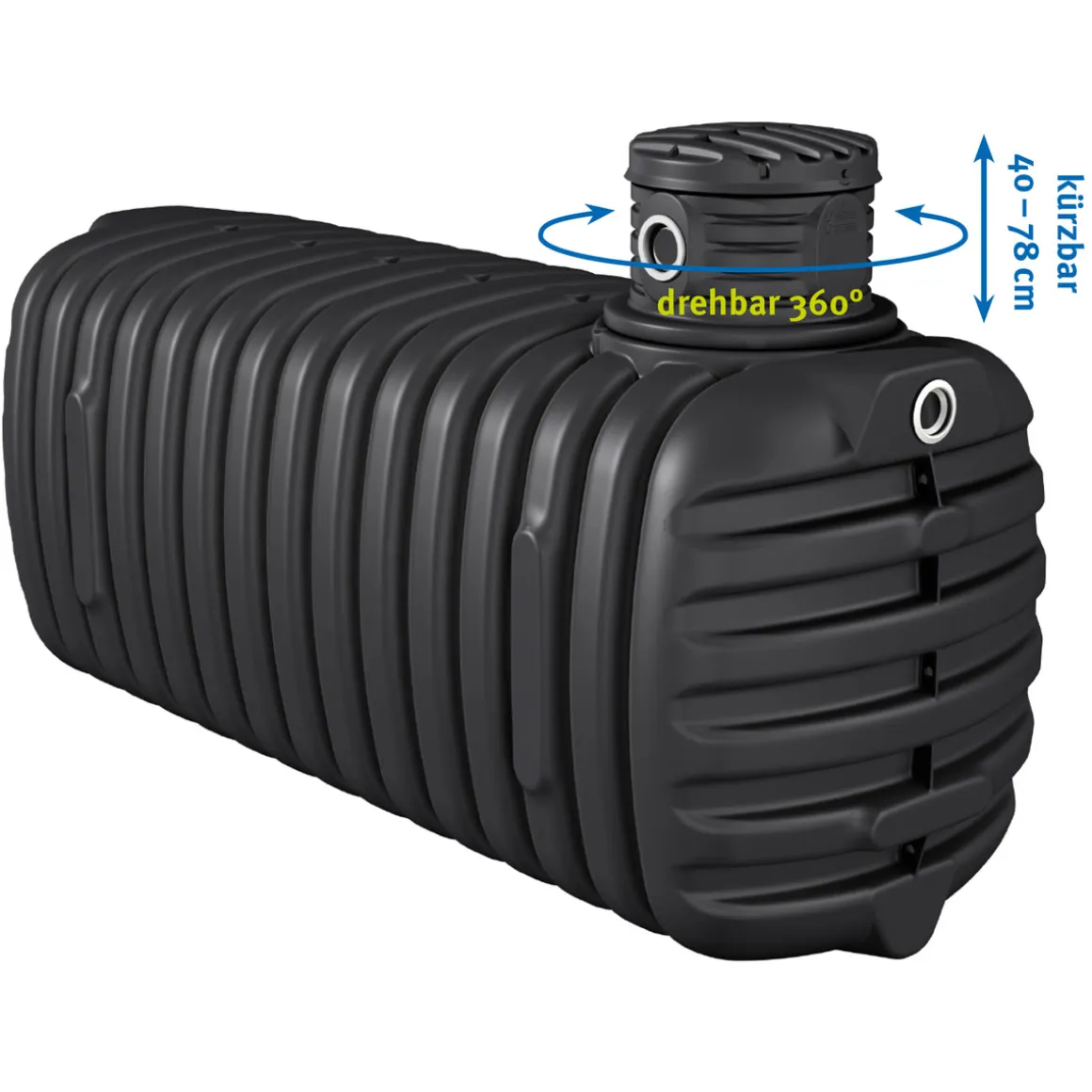 4rain Erdtank Promo 4100 L inkl Schachtverlängerung