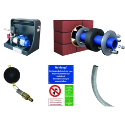 4rain Flachtank Flat L Haus-Premium Paket 20000 L